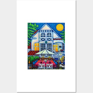 The Little Festive Danish House Posters and Art